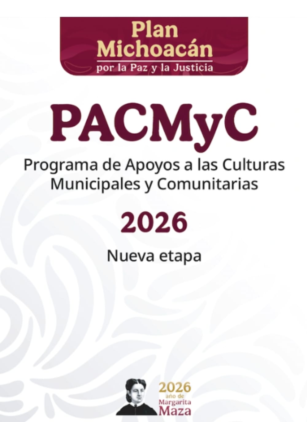 Continúa abierta la convocatoria PACMYC 2026; Huamantla llama a presentar proyectos culturales comunitarios